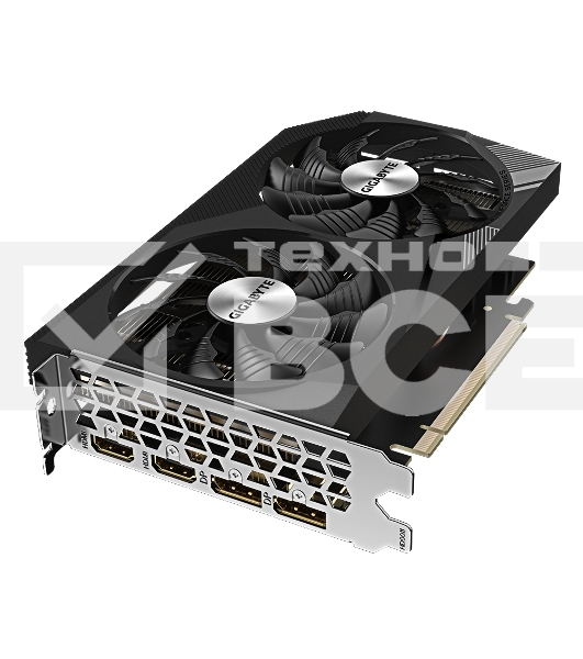 Видеокарта GIGABYTE GV-N3050WF2OCV2-8GD NVIDIA GeForce RTX3050 8Gb GDDR6 128bit 2xHDMI 2xDP
