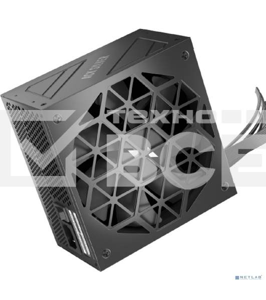 Блок питания 1STPLAYER ACK Silver HA-850BA7-BK, 850Вт, 80 PLUS Silver, 140мм, черный
