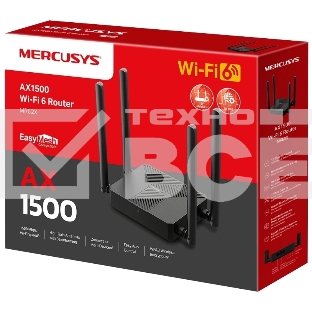 Маршрутизатор Mercusys MR62X AX1500 Wi-Fi 6 Router