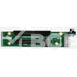 Райзер Gooxi SL2108-748-PCIE4-M1 2*Slimline x8 to 2*PCIe3.0x8(1*x16 SLOT+1*x8 SLOT),Riser4((including half-height bracket, adapter board and high-speed cable),for SL-G3)