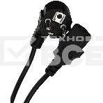 Кабель компьютер-розетка 220V (EURO) <VDE> 3G*0,5mm2 VCOM {CE021-CU} 1.8 метра, фото4