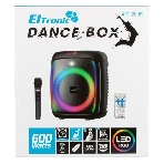 Колонка Eltronic 10' (20-14 DANCE BOX 300) динамик 2шт/10' с TWS 80 Вт черный, фото8
