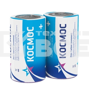 Элемент питания солевой S R20S (уп.2шт) Космос KOCR20