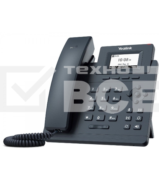 Телефон SIP Yealink SIP-T30P с блоком питания