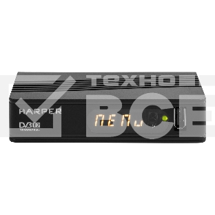 Ресивер DVB-T2 Harper HDT2-1514,черный