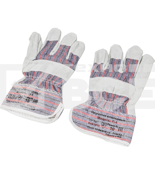 Перчатки ткань Ресанта универсальный (упак.:1 пара) разноцветный (71/6/52)