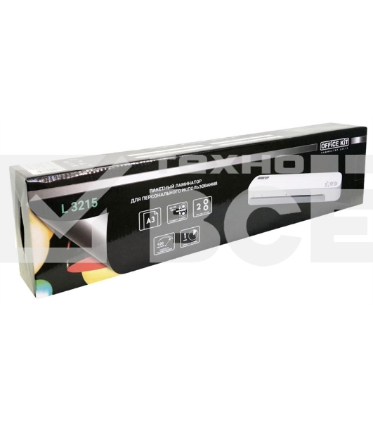 Ламинатор Office Kit L3215, 2 вала, A3, 125мкм, 420мм/мин