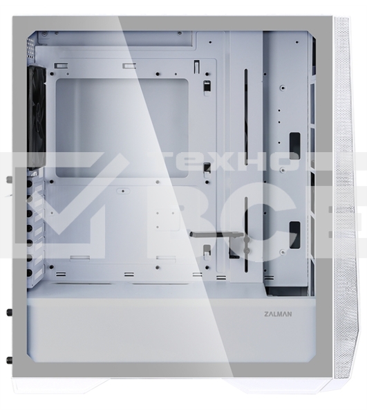 Компьютерный корпус Zalman Z9 Iceberg белый без БП ATX 3x120mm 2x140mm 4xUSB2.0 audio bott PSU