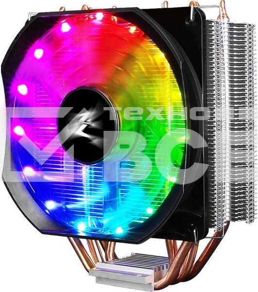 Кулер для процессора Zalman CNPS9X OPTIMA RGB серебристый/черный, 120 мм, алюминий/медь, 1500 об/мин, 26 дБ, 4 pin, 180 Вт, 156 мм