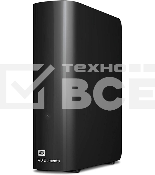 Внешний диск HDD WD Elements Desktop WDBWLG0140HBK-EESN, 14ТБ, черный