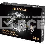 Накопитель SSD ADATA LEGEND 960, 4Tb, PCIe 4.0 x4, M.2 2280, NVMe, R/W 7400/6800, с радиатором, фото7