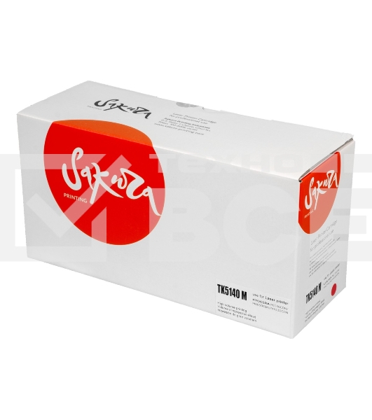 Картридж Sakura TK5140M для Kyocera Mita, пурпурный, 5000 к.