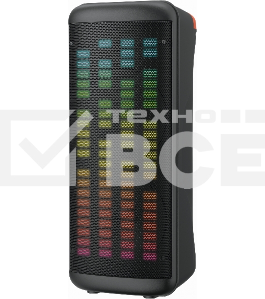 Минисистема Hyundai H-MC1236 черный 40Вт FM USB BT micro SD