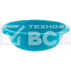 Таз пластмассовый круглый 18 л, бирюзовый, HomePalisad, фото3
