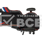Кресло игровое Бюрократ VIKING 4 AERO RUS белый/синий/красный/черный, искусст. кожа/ткань, две подушки, фото34