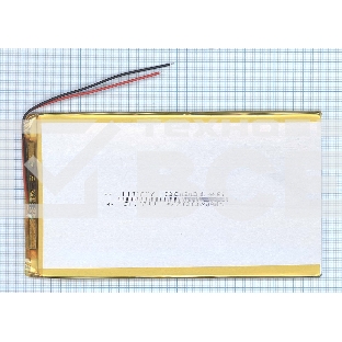 Аккумулятор Li-Pol (батарея) 3*80*145мм 2pin 3.7V/4700mAh