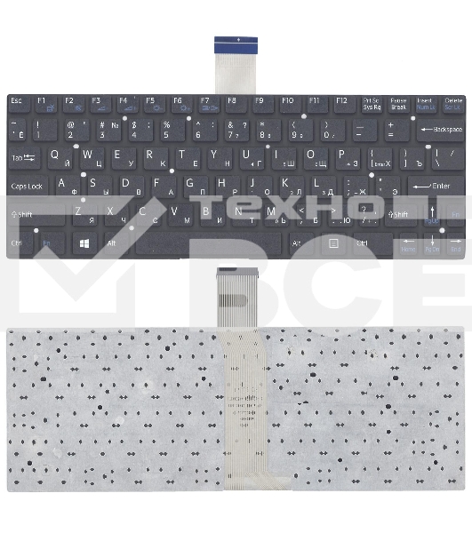 Клавиатура для ноутбука Sony Vaio SVT11 черная