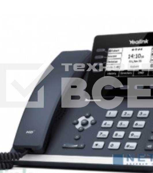 Телефон IP YEALINK SIP-T53, 12 аккаунтов, USB, GigE, без БП, шт