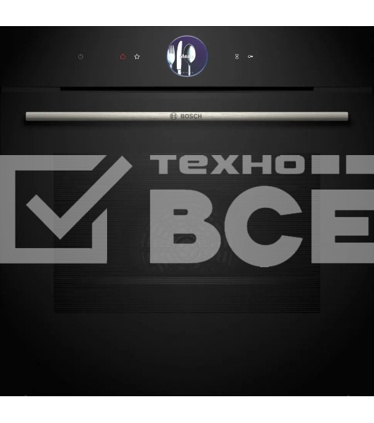 Духовой шкаф электрический Bosch HBG7361B1 черный