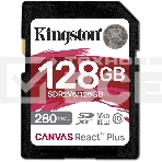 Флеш карта SDXC Kingston SDR2V6/128GB Canvas React Plus w/o adapter 128GB, фото4