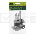 Набор ключей имбусовых Torx-Tempered, TT10-50, CrV, 9 шт. Сибртех, фото4