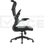 Кресло компьютерное Cactus CS-MC505-BK черный, сиденье черный, сетка/ткань, крестов. пластик, фото5