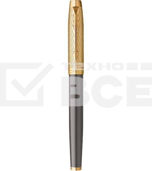 Ручка роллер Parker IM Premium Pioneers T329 (2200955) Arrow Grey GT F черн. черн. подар.кор.