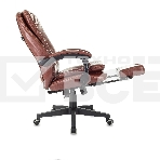 Кресло руководителя Бюрократ T-9950MSG-F/BROWN-PU, фото4