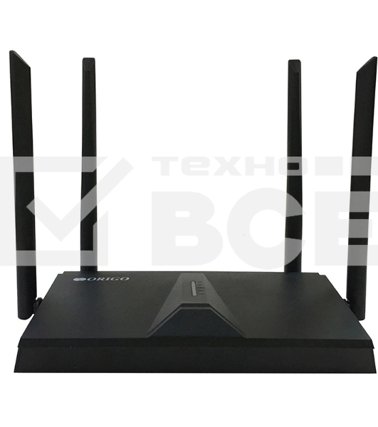 Двухдиапазонный Wi-Fi 6 маршрутизатор AX1800, 1x1000Base-T WAN, 3x1000Base-T LAN, 4 внешние антенны 5 dBi