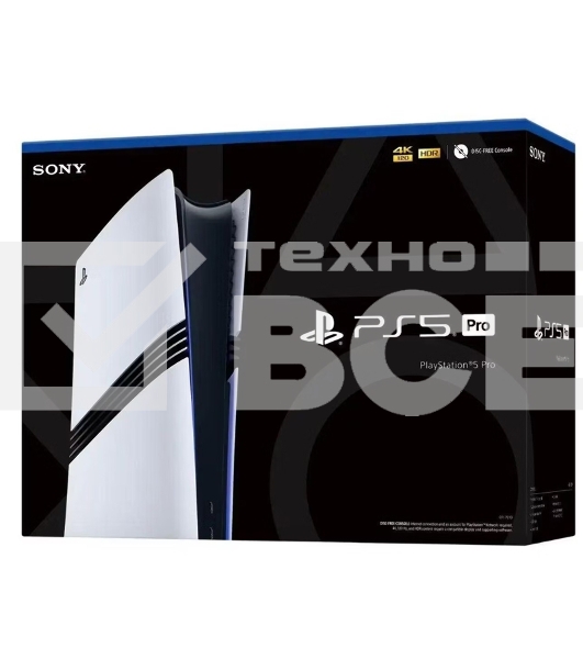 Игровая приставка Sony PlayStation 5 Pro Digital CFI-7021 B01Y белый/черный