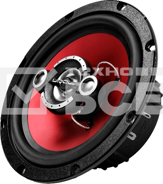 Колонки автомобильные Ural DDB AS-D1741 190Вт 16см (6.5дюйм) (ком.:2кол.) коаксиальные четырехполосные