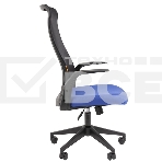 Кресло офисное Chairman 573 Россия черный/синий (7134742), фото3