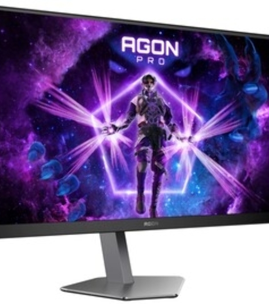 Монитор 24.1' AOC AGON PRO AG246FK TN 1920x1080, 540 Гц, 0.5 мс, 16:9, 400 кд/м², 2xHDMI 2.0, DP 1.4, 3.5 Jack, USB Hub (4x USB), HDR10, FreeSync Premium, черно-серый