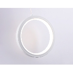 Настенный светодиодный светильник Ambrella light FL51651/1+1 WH/CH белый/хром 10W 4200K 500*227*90, фото6