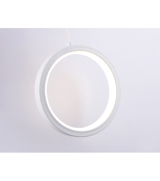 Настенный светодиодный светильник Ambrella light FL51651/1+1 WH/CH белый/хром 10W 4200K 500*227*90