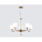 Люстра Ambrella light LH56011/5 BS/FR латунь/белый матовый E14*5 max 40W D640*1260, фото8