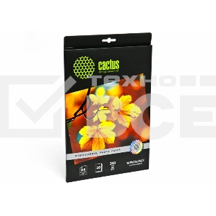 Фотобумага Cactus CS-HGA426020 Professional суперглянцевая А4 260 г/м2 20 листов