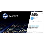 Картридж лазерный HP 655A голубой для HP CLJ M652/M653/MFP M681/M682 (CF451A) 10500 стр, фото 1