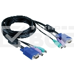 Переключатель D-Link DKVM-CB Кабель KVM длиной 1,8 м с разъемами PS2, фото5