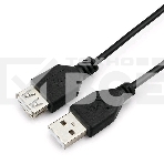 Кабель удлинитель USB 2.0 Гарнизон GCC-USB2-AMAF-1.8M, AM/AF, 1.8м, пакет, фото4