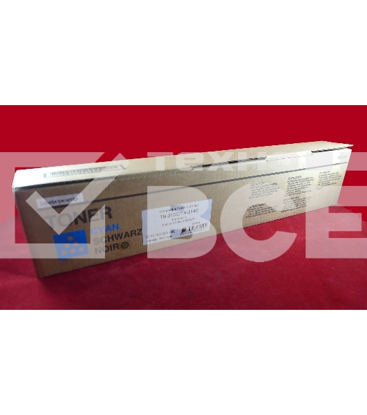 Тонер Konica-Minolta bizhub C200/C203/C253 cyan TN-213C/TN-214C (туба 374г) JPN