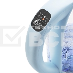 Чайник электрический Kitfort КТ-640-1 1.7л. 2200Вт голубой (корпус: пластик/стекло), фото 1