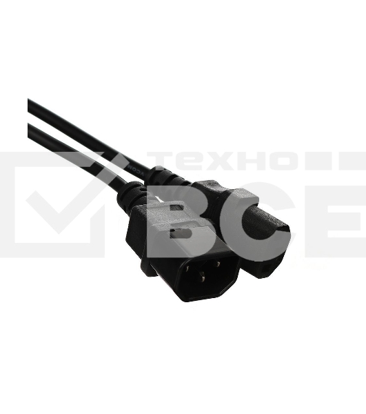 Кабель монитор - компьютер 220V (UPS -> устройство) <VDE> 3G*0.75mm VCOM (CE001-CU)5м 