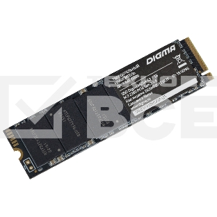 Накопитель SSD Digma Mega S3 DGSM3001TS33T, 1Tb, PCIe 3.0 x4, M.2 2280, NVMe, R/W 2130/1720