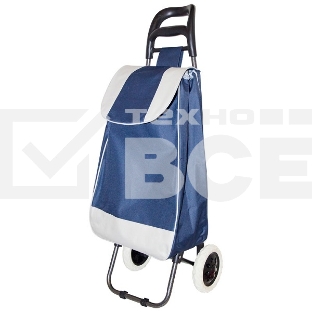 Тележка с сумкой Рыжий кот A204, цвет в ассортименте, до 30 кг (в упак 10 шт)