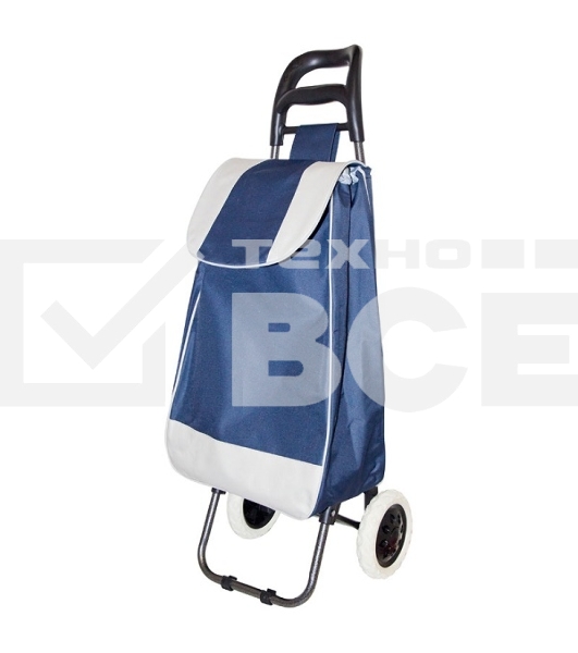 Тележка с сумкой Рыжий кот A204, цвет в ассортименте, до 30 кг (в упак 10 шт)