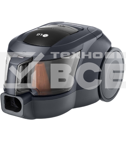 Пылесос LG VC5420NHTG серый, 380/2000 Вт, уборка сухая, пылесборник контейнер, 1.3 л