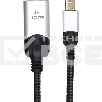 Адаптер miniDisplayPort(M) ---> HDMI(F) 0.15m 4K@60Hz VCOM <CG616M-0.15>, фото8