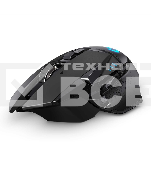 Мышь беспроводная/проводная Logitech G502 LIGHTSPEED черный, 25600 dpi, радиоканал, USB, кнопки - 11