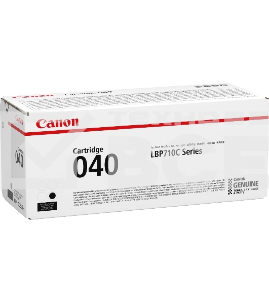 Картридж лазерный Canon Cartridge 040BK (0460C001) черный, 6300 стр., для LBP710Cx/712Cx